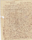 OLD LETTER. EGYPT. 22 7 1837. CAIRO TO J. SONNINO, ALESSANDRIA. TEXT IN ITALIAN - Voorfilatelie
