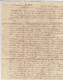 OLD LETTER. EGYPT. 6 2 1837. CAIRO TO J. SONNINO, ALESSANDRIA. TEXT IN ITALIAN - Voorfilatelie