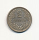 LITHUANIA - 2 Litu 1925. (Silver .500) 5.4 Grams (LTH012) - Litouwen