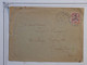 BK8  MAROC  BELLE  LETTRE  1916 PETIT BUREAU SEFROU A TOULON FRANCE +TP SURCHARGE +AFFR. PLAISANT ++ - Lettres & Documents