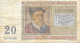 BELGIQUE - 20 Francs  - 3/4/1956 - (132) - 20 Francs