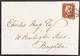 NUMBER '3' IN MALTESE CROSS 1843 (Dec) Wrapper To Brighton, Bearing 1d Red Plate 37 'SI' With Four Margins, Neatly Cance - Autres & Non Classés