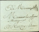 Contreseing De Franchise Manuscrit '' Bertier De Sauvigny '' (intendant De Paris) Sur Enveloppe Sans Texte Pour Rozoy. - - Army Postmarks (before 1900)