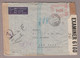 CH Firmenfreistempel 1943-02-24 Zürich2 Brief Nach New York 400 Rp. Mit Geheimschriftsprüfung - Affranchissements Mécaniques