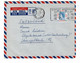 1962, 1 Dollar 30 C. , On Airmail Cover " KOWLOON " To Switzerland,better Stamp !scarce Singel Franking - Briefe U. Dokumente