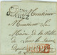 10 Novembre 1813 Marque P64P ORTHEZ + P.P.P.P. Rouge Vers Lons Le Saunier Jura - 1801-1848: Vorläufer XIX