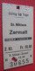 Fahrkarte 2. Klasse Von St. Niklaus Nach Zermatt Und Zurück 1962 - Europa