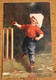 6 EARLY C20, KINSELLA SIGNED, YOUNG BOY, CRICKETING CARDS. ALL IN GREAT SHAPE. - Cricket