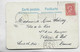 LUXEMBOURG 10C GRIFFE UFLINGEN LUXEMBURG 1902 CARTE KARTE COINS COUPEES ?? - 1895 Adolphe De Profil