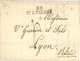 15 Fevrier 1827 Marque 88 ST ETIENNE Vers Lyon - 1701-1800: Voorlopers XVIII