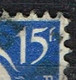 FR VAR 75 - FRANCE N° 886 Obl. Marianne De Gandon Variété Point Blanc Après 15 F. - Used Stamps