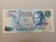 Billete De GHANA De 1 Cedi, Año 1978, UNC - Ghana