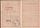 1933 - FISCAL ! PASSEPORT De NICE (ALPES MARITIMES) - Storia Postale