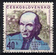 Tchécoslovaquie 1972 Mi 2073 (Yv 1924), Obliteré, Varieté-position 42/2 - Abarten Und Kuriositäten