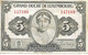 LUXEMBOURG - 5 Francs - 1944 - (43) - Lussemburgo