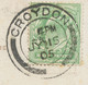 GB „CROYDON / +„ (LONDON) CDS Double Circle On Two Superb HILDESHEIMER Postcards Both Addressed To The Same Address In - Covers & Documents