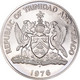 Monnaie, Trinité-et-Tobago, 50 Cents, 1976, Emblème / Steel Drums, Percussions - Trinidad Y Tobago