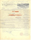 1950  ENTETE MANUFACTURE LITS MEUBLES METALLIQUES ETS WESSBECHER Paris Pour LeJeune Bourg Achard (Eure) B.E.V.SCANS - 1950 - ...