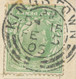 GB „KINGSTOWN“ (since 1921: DÚN LAOGHAIRE) Double Ring (26 Mm) IRISH Type (blank Space Between The Arrows) On Very Fine - Storia Postale