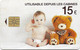 @+ France - Intercall à Puce 15€ - Bebe Et Ours N°4 - Code F1011004 - Ref : CC-INT7B Verso Logo Intercall - 2010