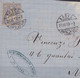 DEVANT DE LETTRE SUISSE 1873 - HELVETIA ASSISE De BASEL Vers NAPLES + PD + BRF EXP. ( BURCKHARDT & SONN ) - Storia Postale