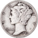 Monnaie, États-Unis, Mercury Dime, Dime, 1943, U.S. Mint, San Francisco, TTB - 1916-1945: Mercury