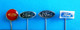 FORD - Lot Of 4. Vintage Pins * Usa Car Automobile United States Of America Cars Automobil Auto - Ford