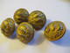 5 Boutons Anciens Bombés/Militaria/Médecine/ CADUCEE/A M & Cie Paris/2,1 Cm /début XXéme   BOUT198 - Boutons