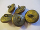 5 Boutons Anciens Bombés/Militaria/Médecine/ CADUCEE/A M & Cie Paris/2,1 Cm /début XXéme   BOUT198 - Knopen