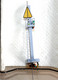 SIGNAL DE VOIE FERROVIAIRE HO - TRIANGLE JAUNE, SEMAPHORE N°125, MINIATURE TRAIN - MODELISME FERROVIAIRE  (1712.3) - Alimentation & Accessoires électriques