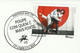 Portugal Lettre Timbre Personnalisé Judo Journée Mondiale D'Epargne 2010 Cover Personalized Stamp Event Pmk Savings Day - Brieven En Documenten