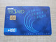 Globe Telecom Chip Phonecard, First Edition, P100, Exp.Date:June 30,2002, Used - Filipinas