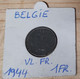 BELGIE-BELGIQUE LEOPOLD III 1 FRANC ZINC 1944 - 1 Franc