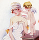 Illustrateur.le Fard Rose Par Suz Meunier.cupidon.glamour.série 33. N° 7.  T.B.E. - Meunier, S.