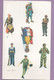 MENU"VALEUR ET DISCIPLINE"aquarelle C.MERCIER"1994"médaille Militaire"drapeau National"marin"poilu"zouave Napoléon III" - Menus