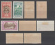 OCEANIE - 1927 - SERIE INCOMPLETE YVERT N°69/77 * MH (75 EST SANS GOMME) - COTE = 83 EUR - Unused Stamps