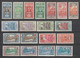 OCEANIE - 1922/1927 - SERIES COMPLETES YVERT N°47/65 * MH - COTE = 38 EUR - Unused Stamps