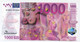 Billet De Banque érotique "1000 Euro/eros" Erotic Bank Note - Deutsche Parkbank - [17] Fictifs & Specimens