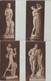 NUS SCULTURES MUSEO NAZIONALE NAPOLI HOMMES FEMMES 4 CPA - Sculptures