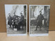 RIOM (63) Ensemble De 2 Cartes Photo Guerre 1914-18 Militaires Du 105è Infanterie Au Front Dans L'Oise - Riom