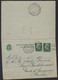 Repubblica Sociale Italiana - ITALY - ITALIE - 1944 - 25 + 25c - Biglietto - Intero Postale - Entier Postal - Postal Sta - Entiers Postaux