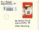 4131b: Heimatbeleg 7132 Frauenkirchen, Crypto- Stamp O, Registered Letter (mit Extras Lt. Scan) - Cartas & Documentos