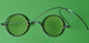 Delcampe - Ancienne Paire De LUNETTES Ronde Et Branches Réglables - Verres Correcteurs - Etat D'usage - Vers 1940 - Accessoires