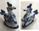 Vintage Figurine De Cheval Gzhel Porcelaine, Porcelaine Russe, Gzhel Porcelaine Céramique - Gzel (RUS)