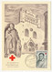 FRANCE - 2 Cartes Maximum - Croix Rouge - St VINCENT DE PAUL Et J.H. DUNANT - Premier Jour Paris 6 Dec 1958 - 1950-1959