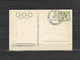 Olympische Spelen 1936 , Duitsland - Postkaart Van Het Station  Met Op De Keerzijde Olympische Stempel ( Zie Foto's ) - Sommer 1936: Berlin