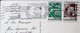 ► 2 Timbres Stamps 8 & 20   - BAPHA Hotel Sur Carte Postale De Bulgarie 1978 - Cartas & Documentos