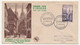 FRANCE - Env. FDC - 12F QUIMPER - 12/6/1954 - 1950-1959