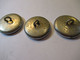 3-Boutons D'uniforme/Banque/C N E P/Comptoir National D'Escompte De Paris/T W &W Paris/ 2,1 Cm /Vers 1960      BOUT226 - Knopen