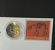 (1 N 29 A) Dinosaur 22 Cent FDC (no Postmark) = With $ 1.00 Dinosaur 2022 Coin - Dollar